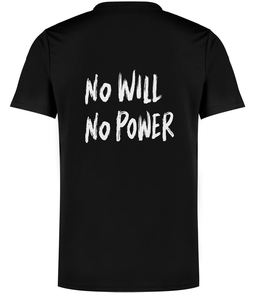 CREST (NO WILL, NO POWER) T-SHIRT