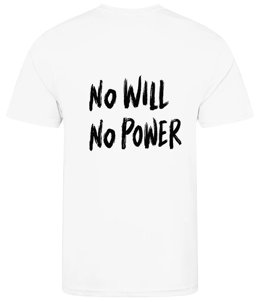 CREST (NO WILL, NO POWER) T-SHIRT